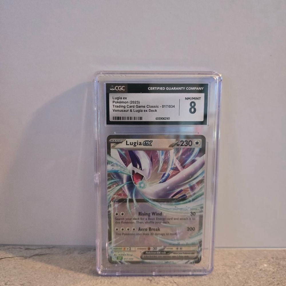 Pokemon Lugia ex Trading Card Game Classic NM/MINT 8 Blue White